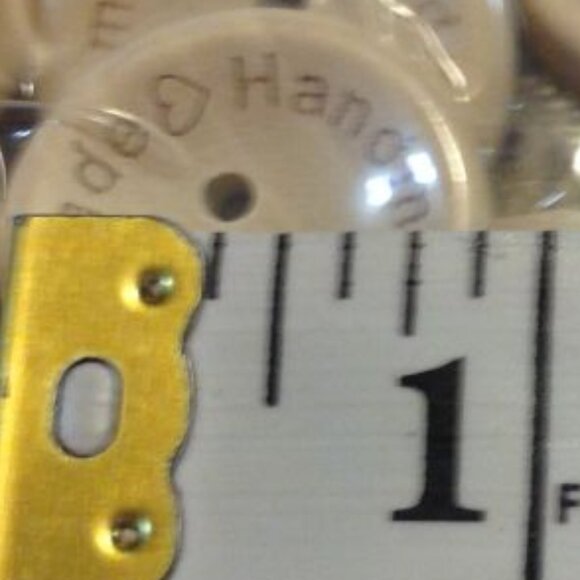 100 Handmade wooden buttons, vacuum-sealed - Picture 4 of 6